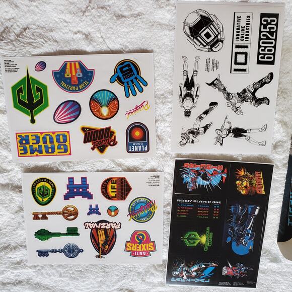Ready Player One Vinyl Gadget Decal Sticker Pack - Picture 3 of 3